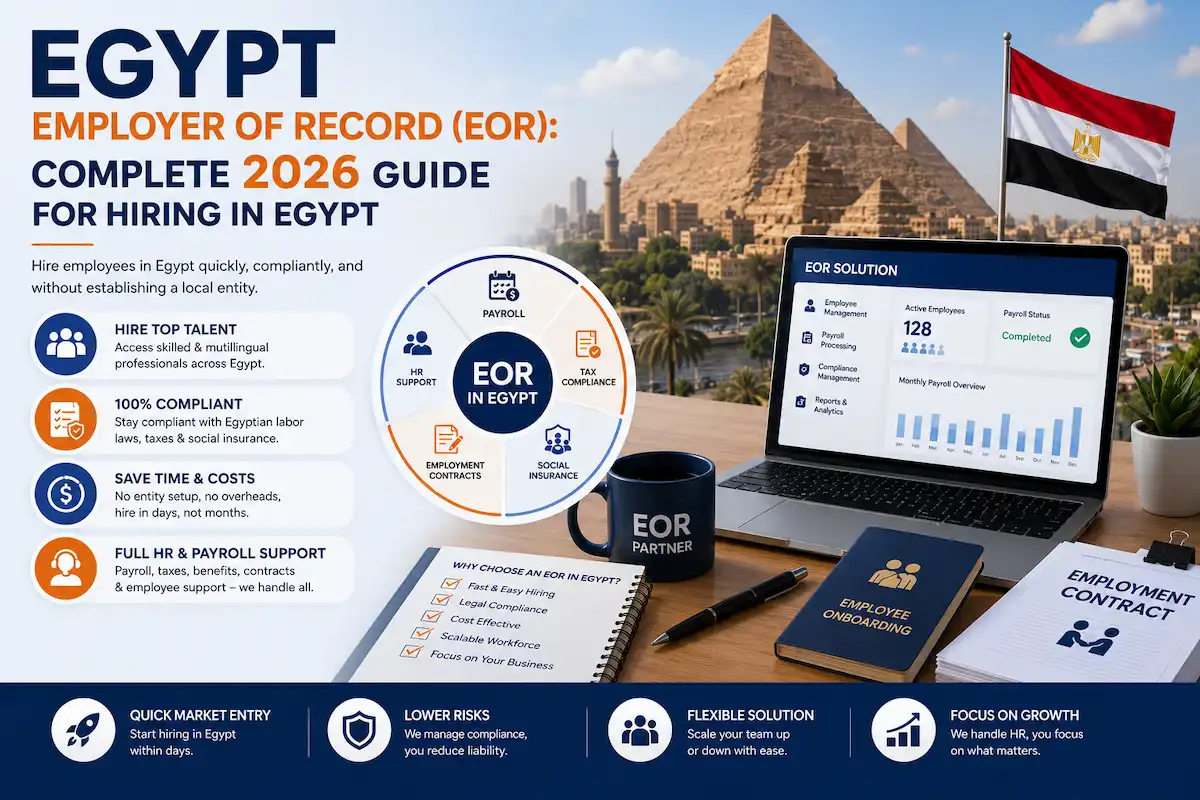 Egypt Employer of Record (EOR): Complete 2026 Guide for Hiring in Egypt