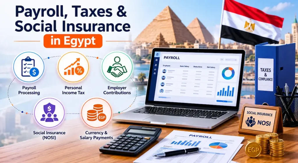 Payroll, Taxes & Social Insurance in Egypt