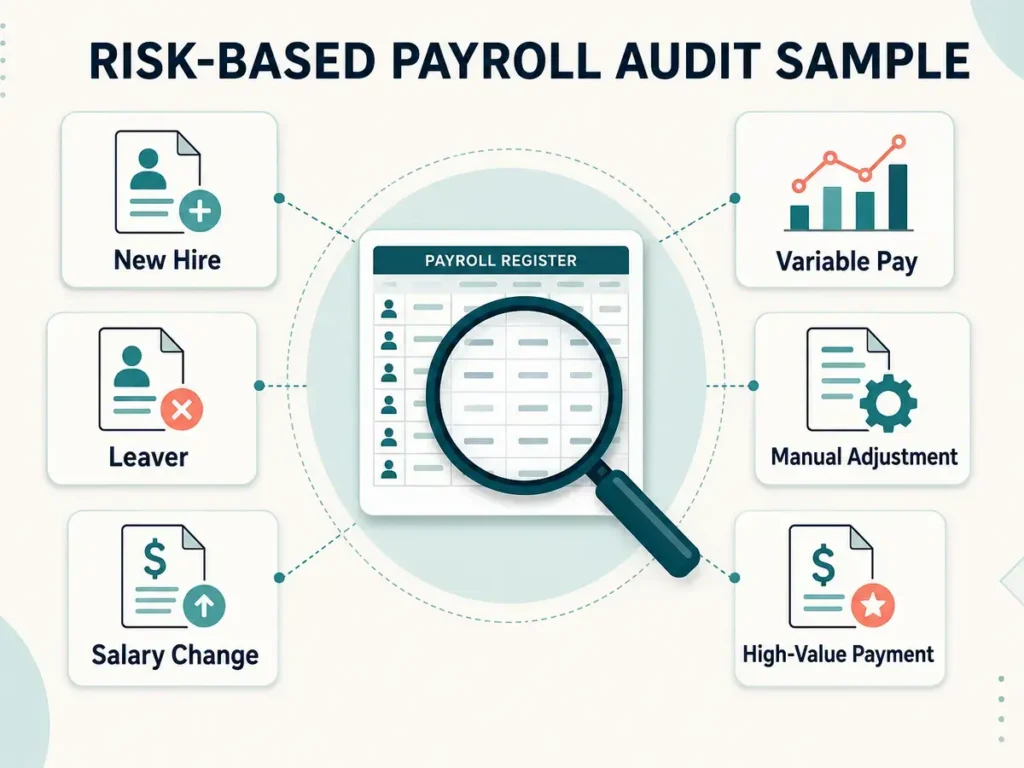 Payroll audit evidence file for employers in Egypt